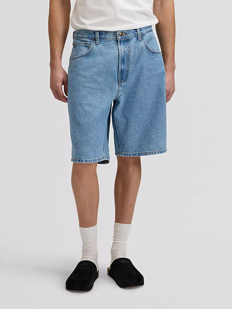 Шорты LEE ASHER SHORT Loose Fit (112376919) Голубой
