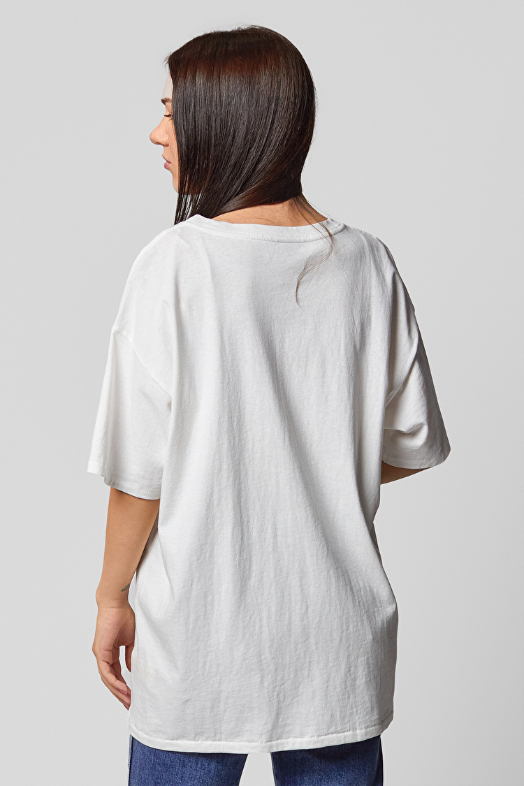 Футболка Wrangler Oversized Tee Oversized Fit (W7R3GFW02) Білий